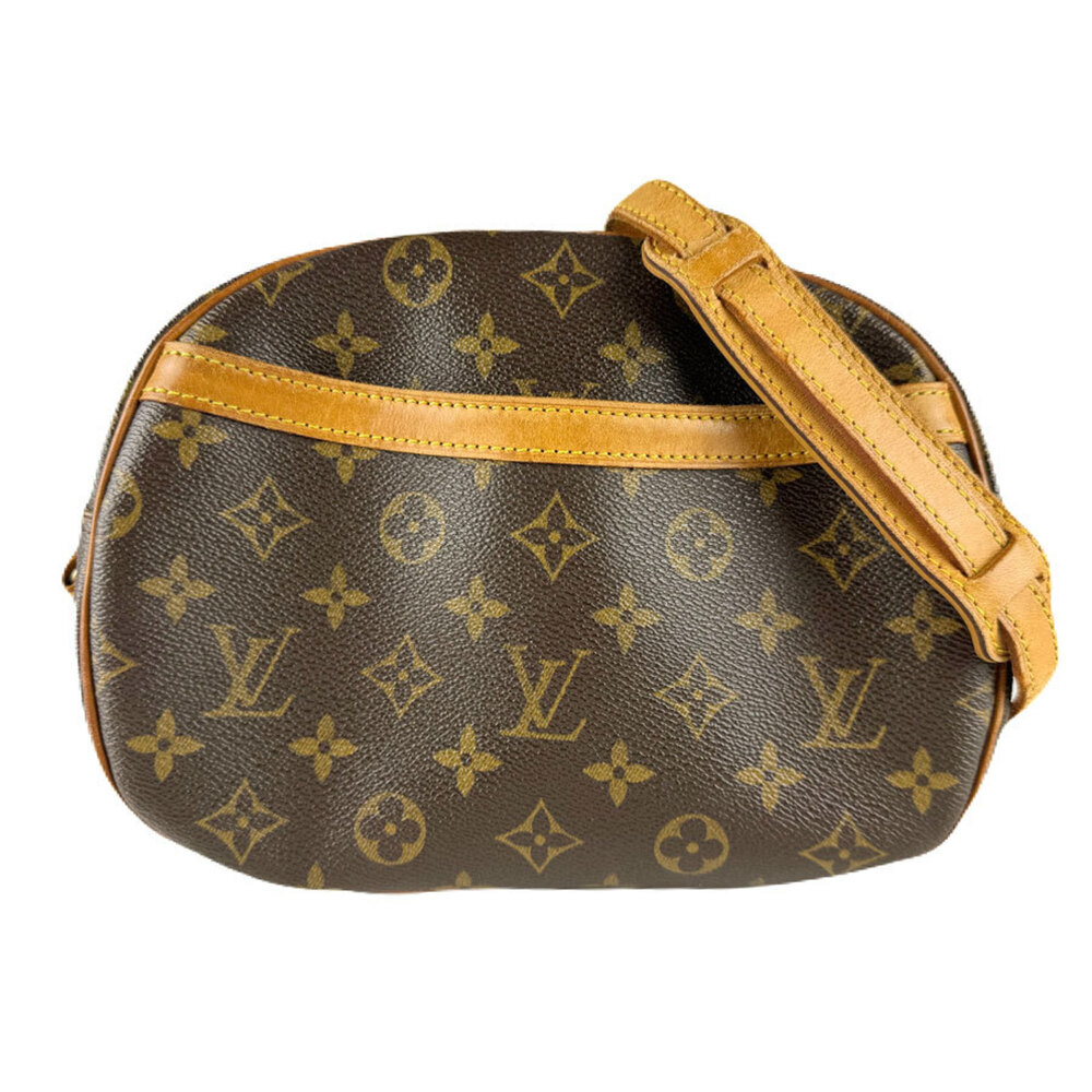 LOUIS VUITTON Authentic Brown Monogram Canvas Shoulder Bag